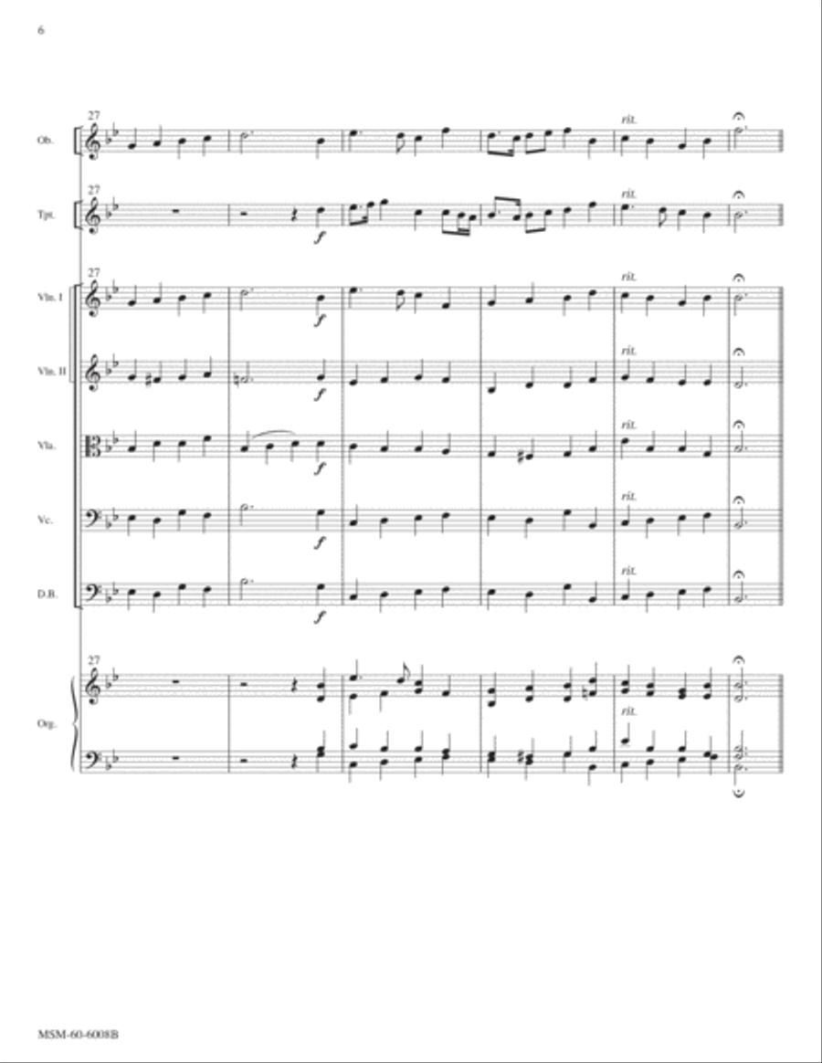 If Then You Have Been Raised with Christ Choir scores gallery preview page 6