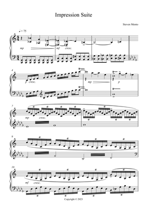 Impressions Suite for solo piano