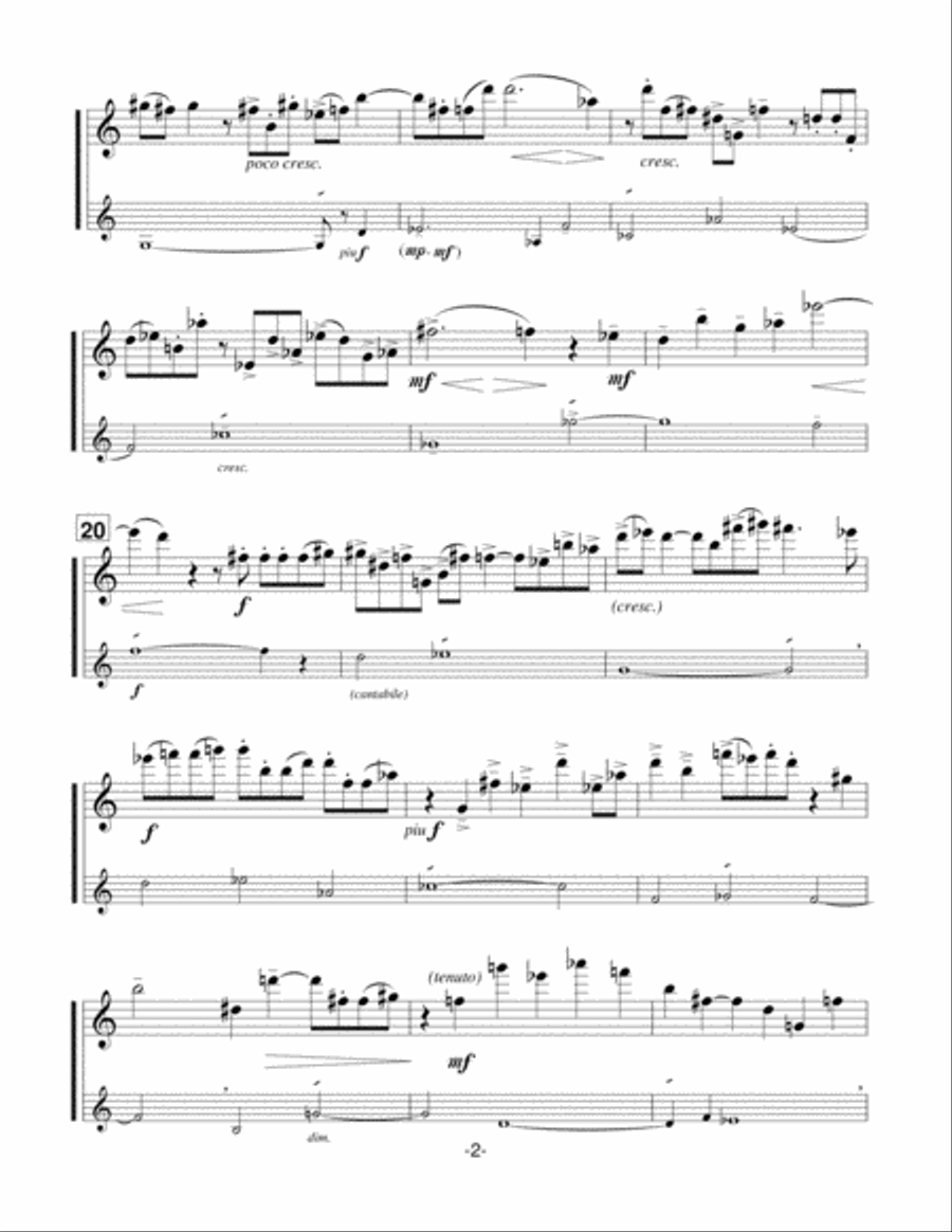 [Fennelly] Three's Company Woodwind Duet scores gallery preview page 4