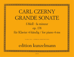Book cover for Grande Sonate in F minor Op. 178