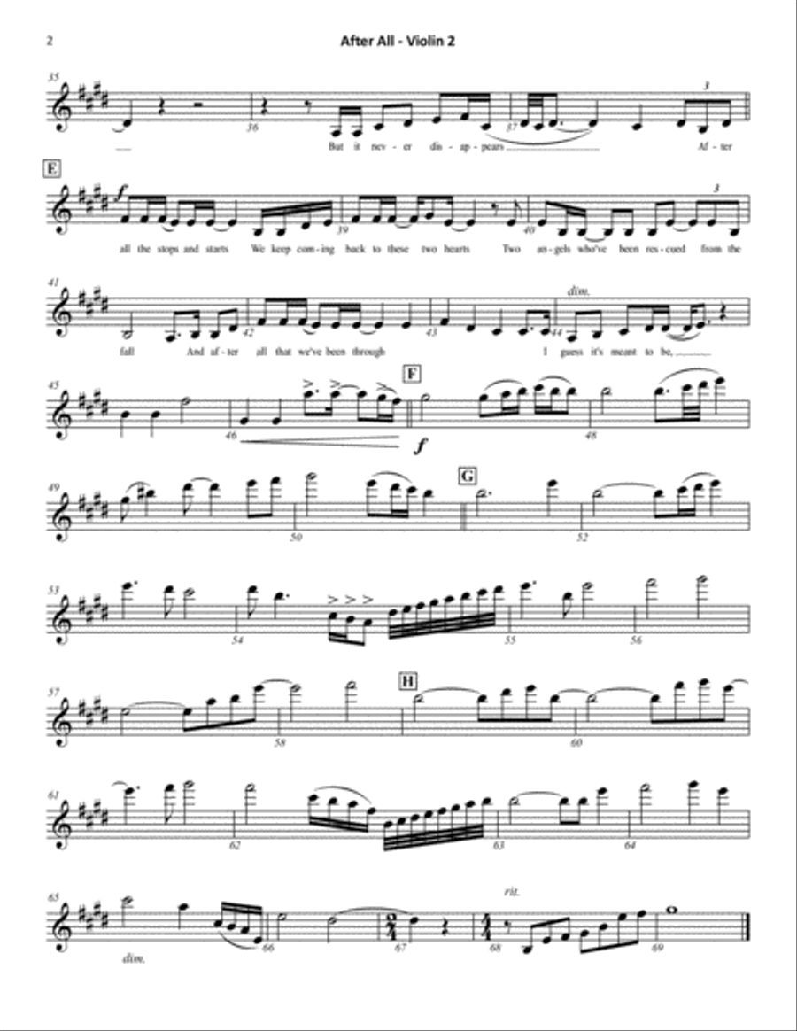 After All After All String Quartet scores gallery preview page 5