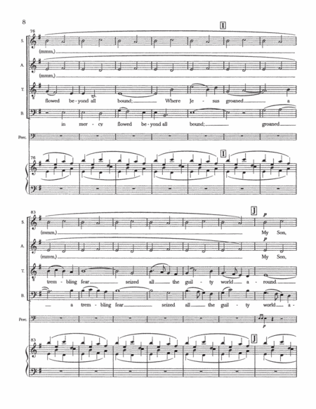 When Jesus Wept (Choral Score) image number null