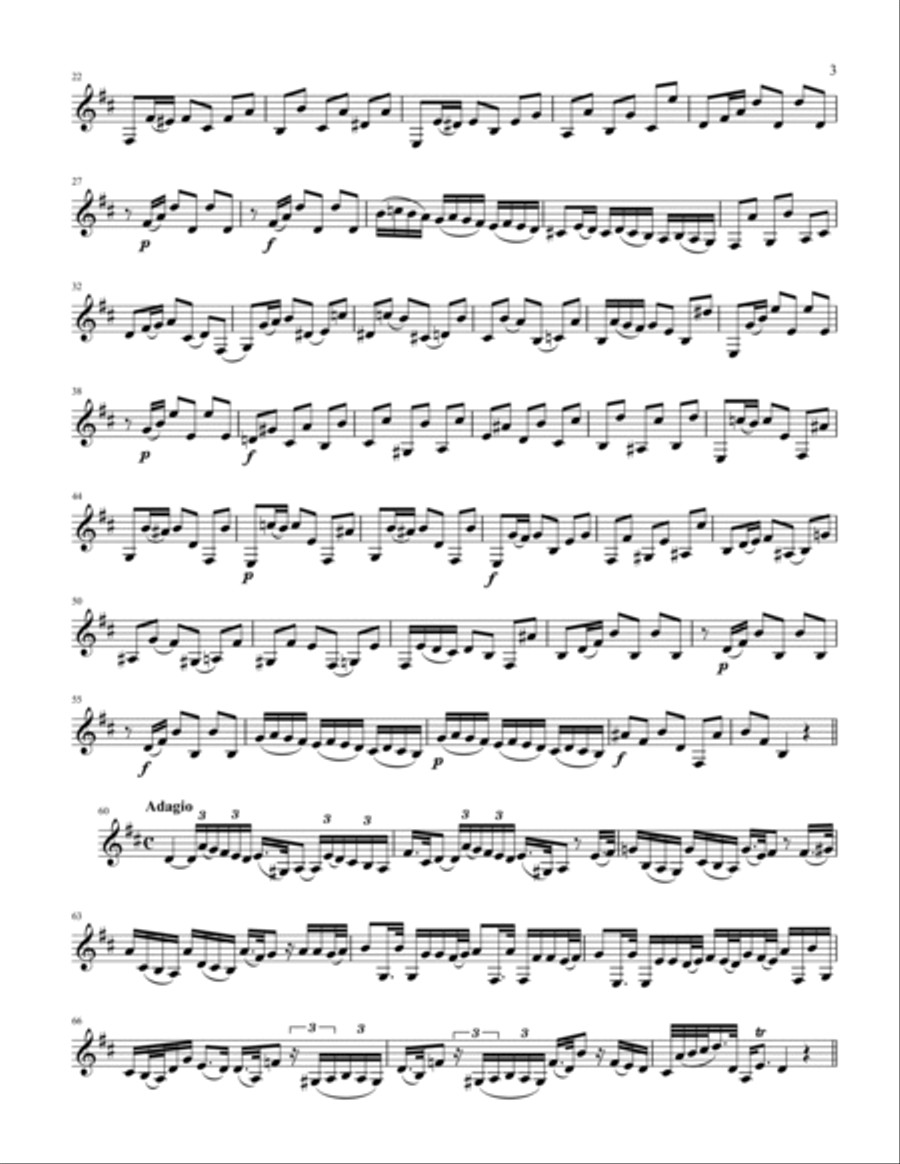 12 Fantasias 12 Fantasias Cornet scores gallery preview page 4