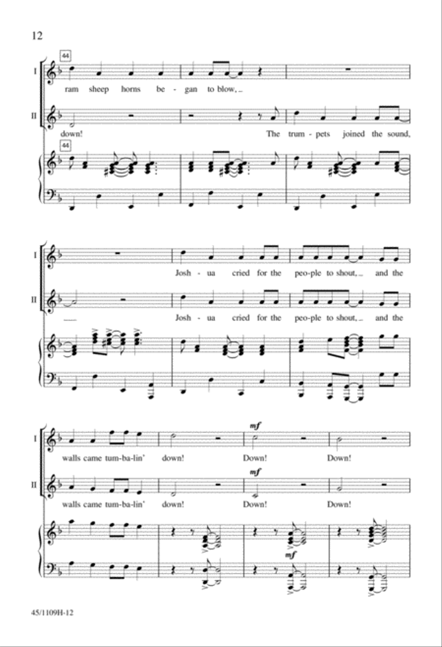In Concert! for 2-part Choirs 2-Part scores gallery preview page 13
