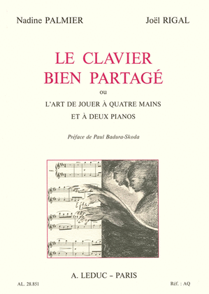 Book cover for Le Clavier Bien Partage (book)