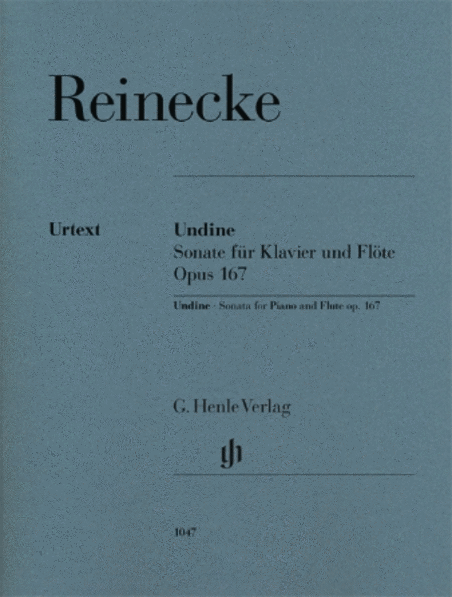 Undine: Flute Sonata, Op. 167 Flute Solo scores gallery preview page 1