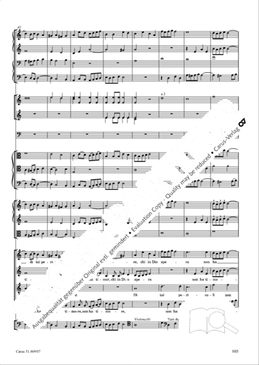 Davide penitente 4-Part scores gallery preview page 118