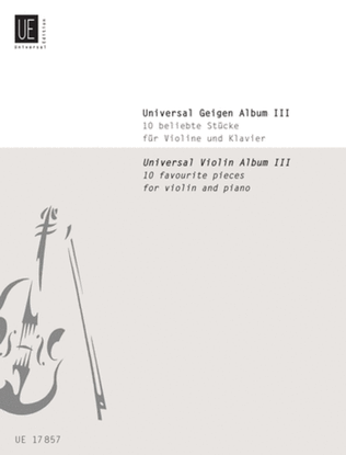 Universal Violin Album Vol. 3