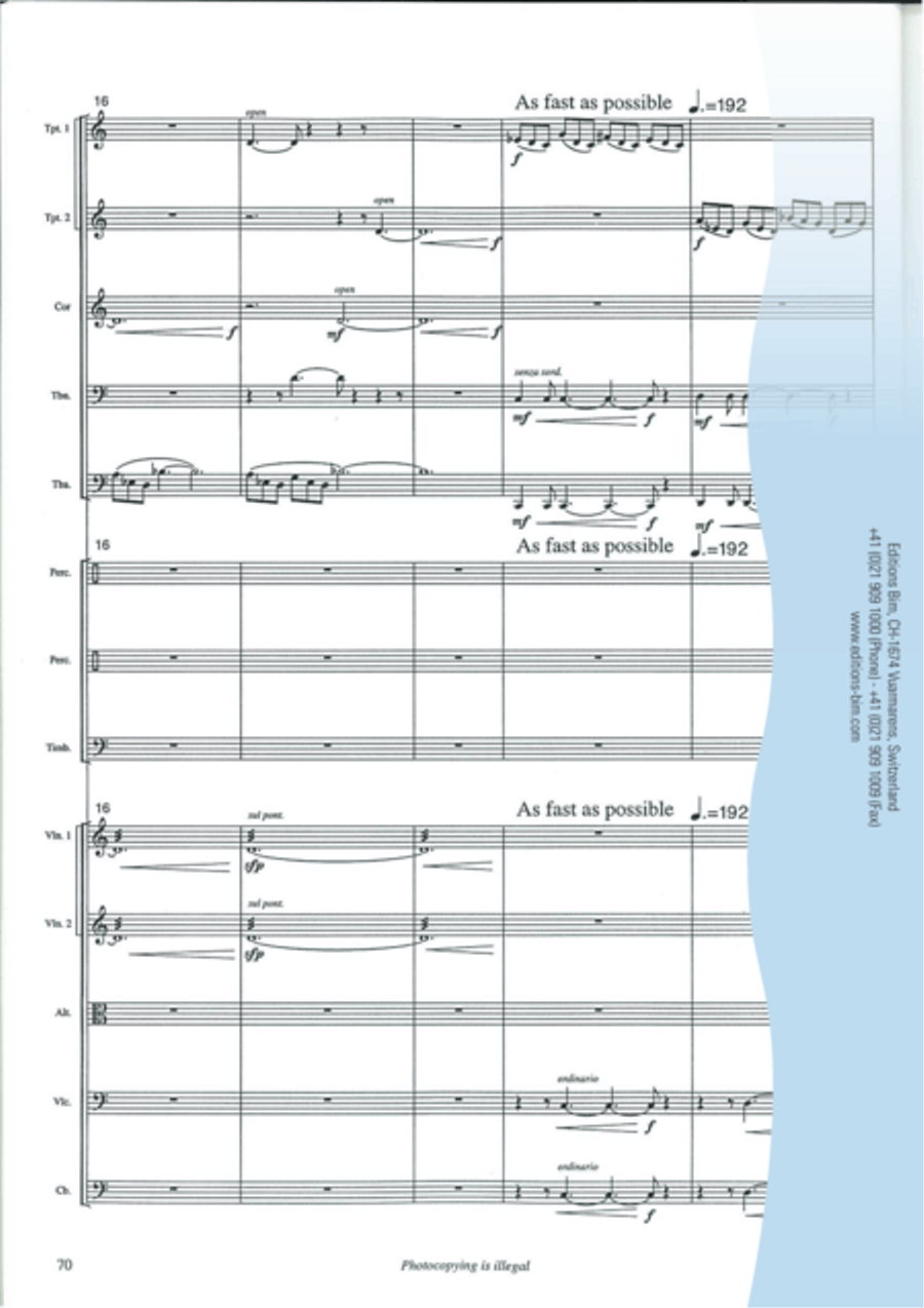 Couleurs du Temps Couleurs du Temps String Orchestra scores gallery preview page 11