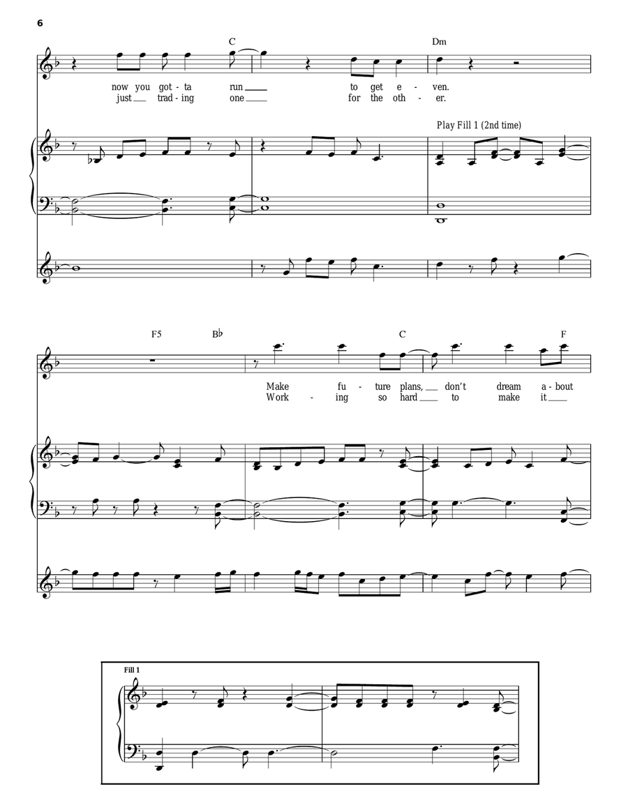 Right Now Piano scores gallery preview page 6