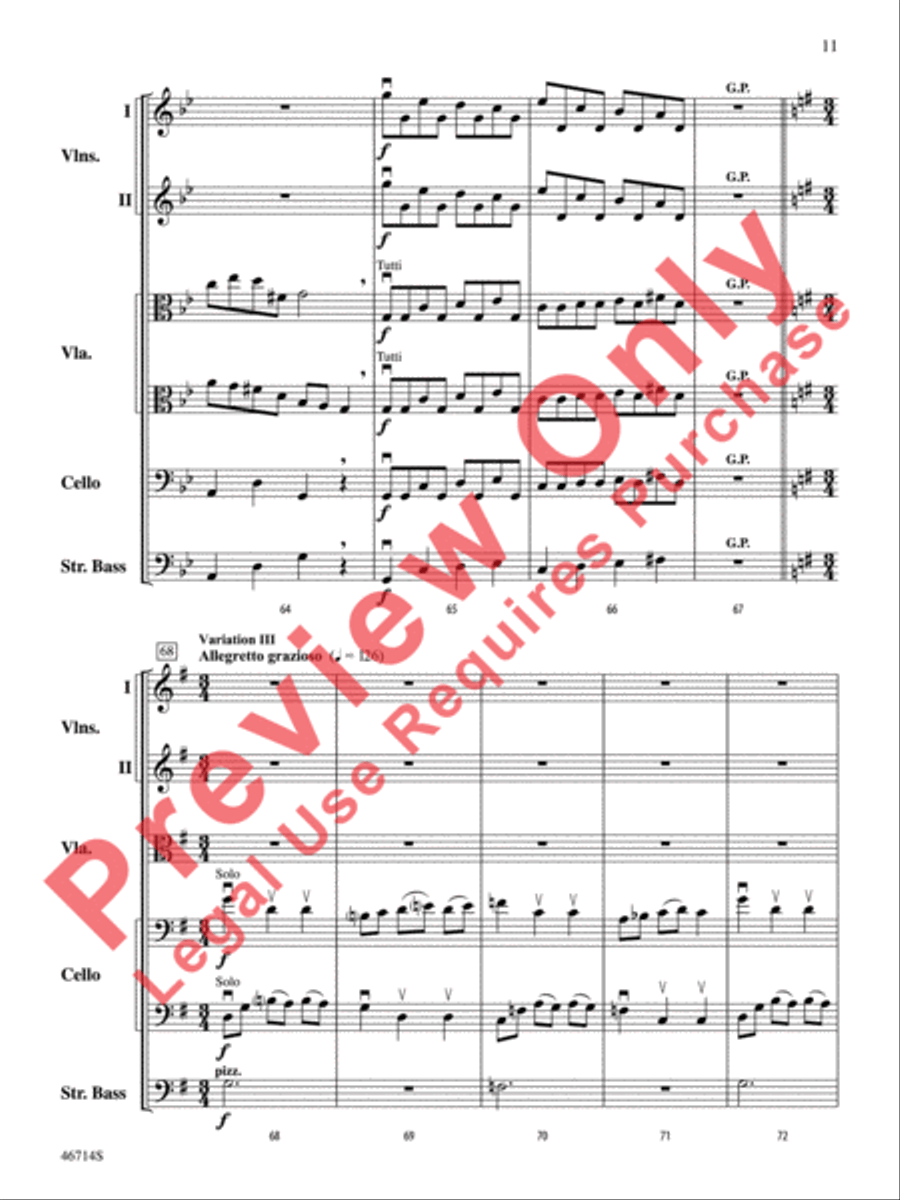 Yumiweeus String Orchestra scores gallery preview page 12