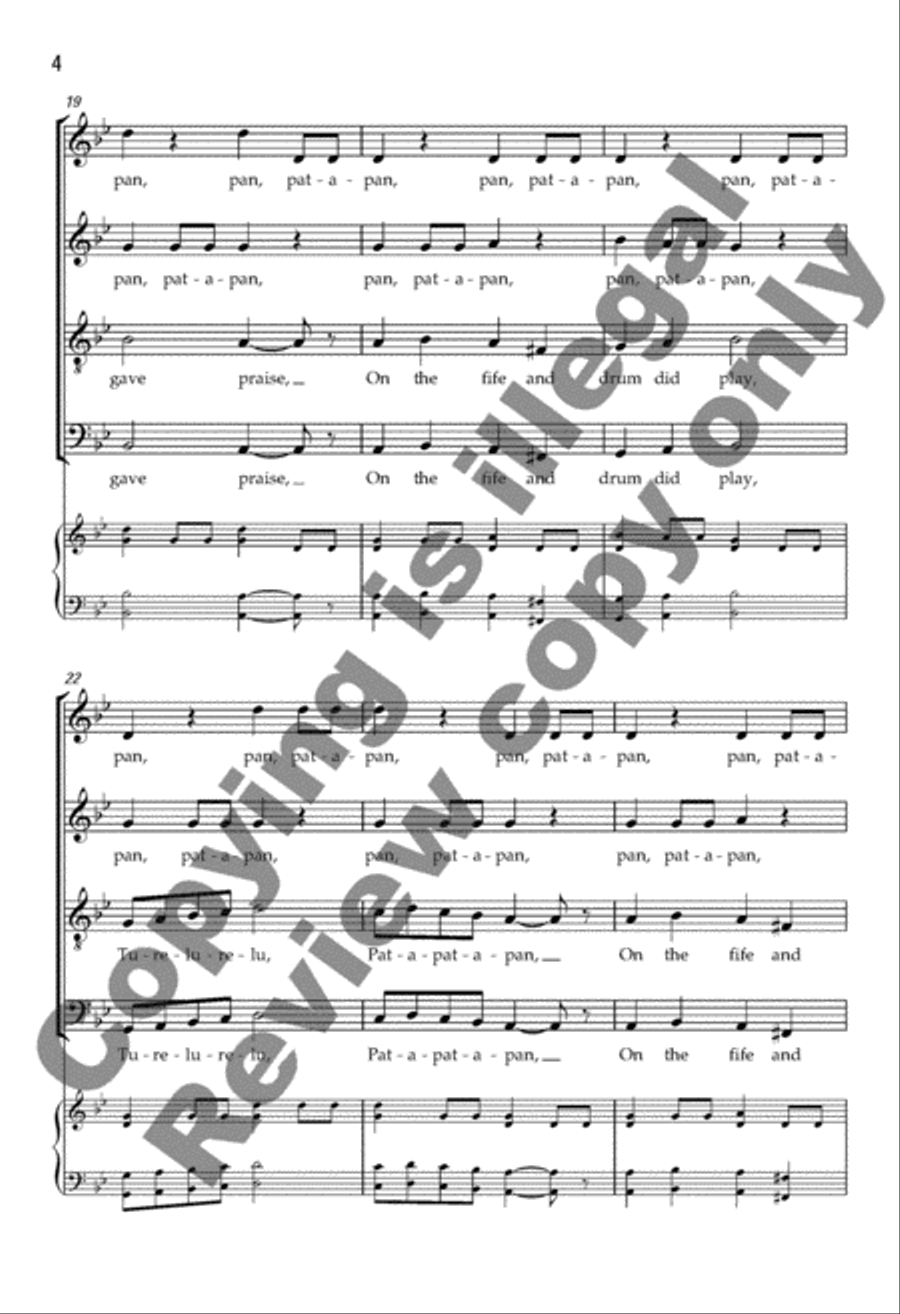Pat-a-pan 4-Part scores gallery preview page 5