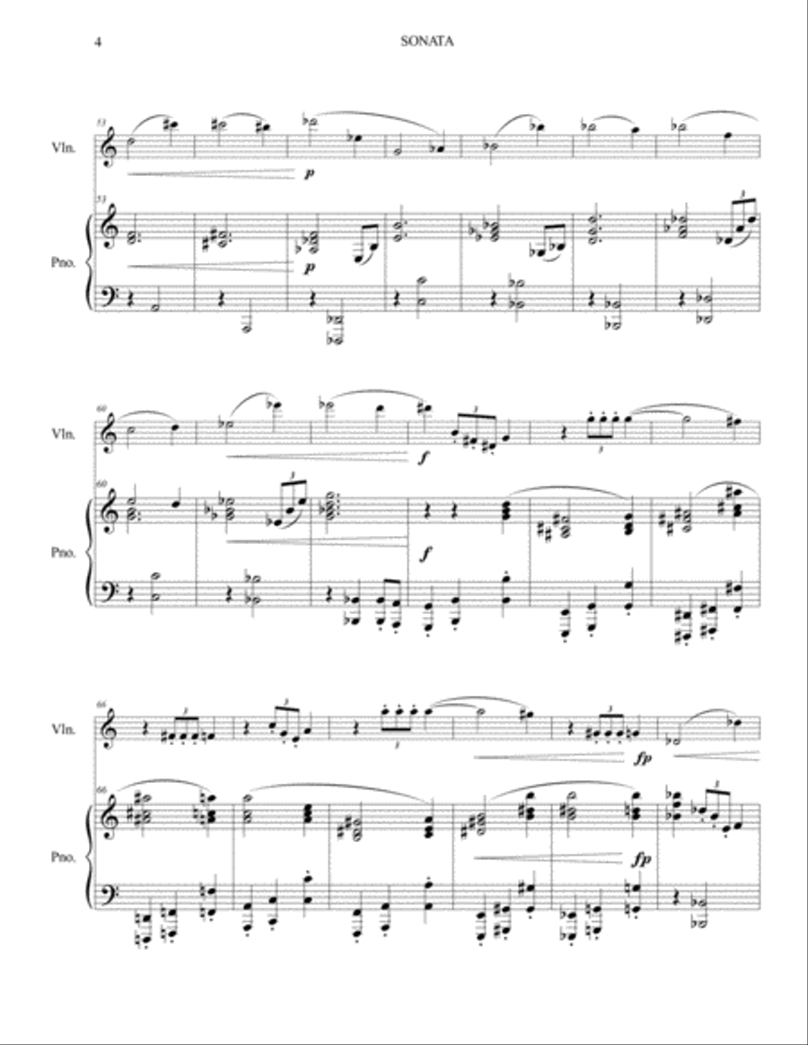 Sonata String Duet scores gallery preview page 4