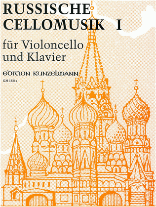 Book cover for Russian cello music, Volume 1
