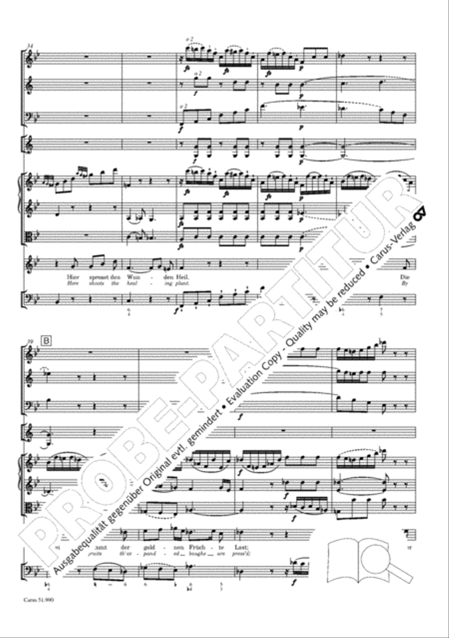 The Creation (Die Schopfung) 4-Part scores gallery preview page 89