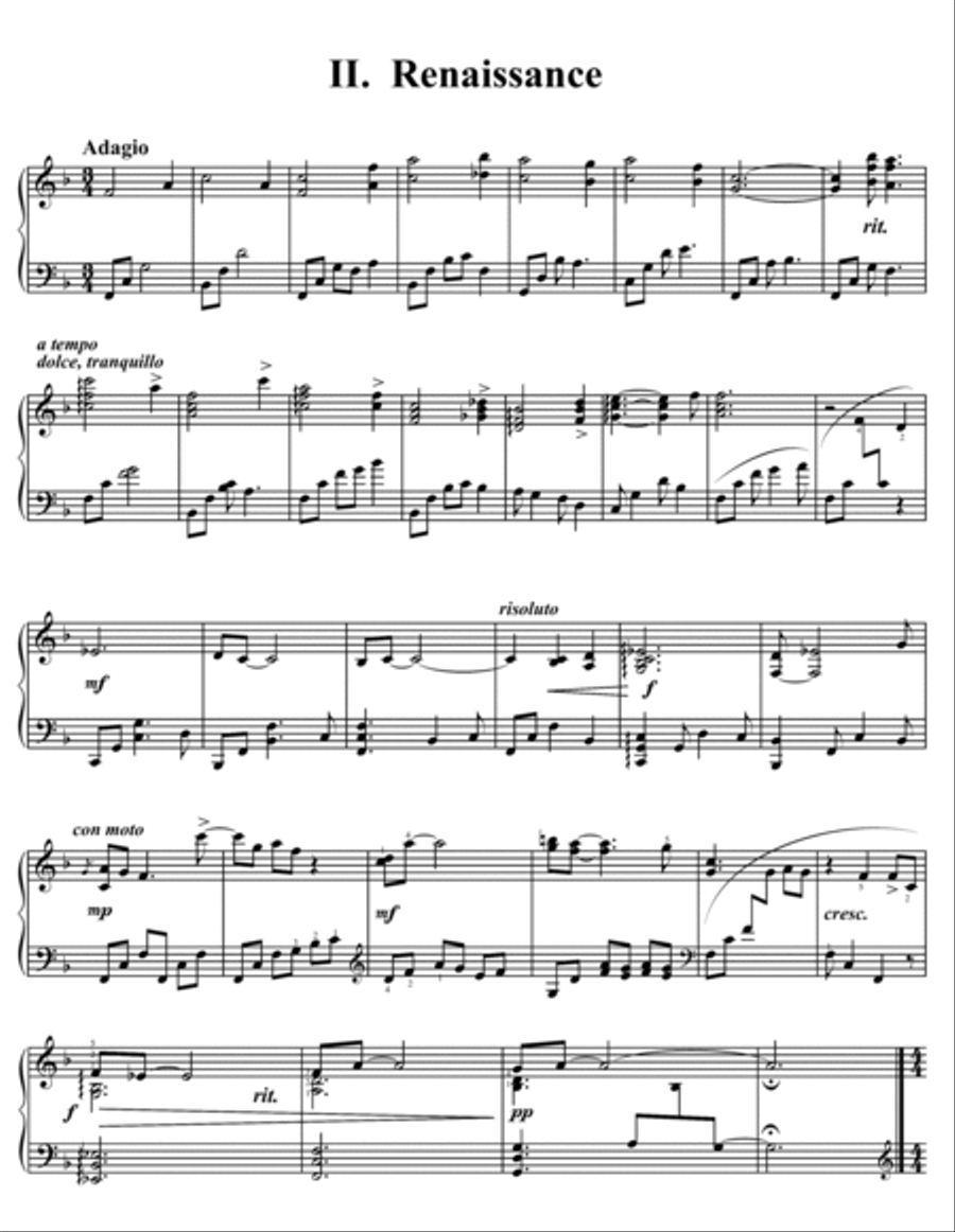 Afternoon on the Painted Plains Piano Solo scores gallery preview page 4