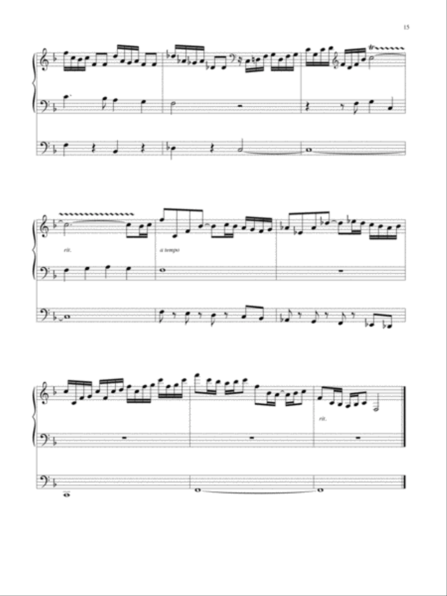 A Wittenberg Collection Organ scores gallery preview page 16