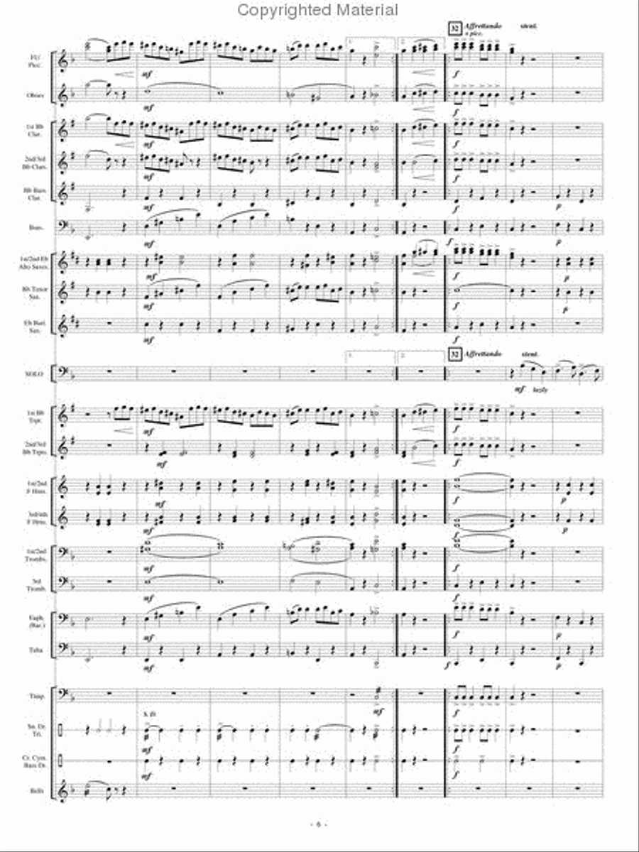 The Old Grumbly Bear Concert Band scores gallery preview page 5