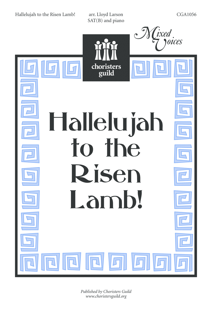 Hallelujah to the Risen Lamb 4-Part scores gallery preview page 1