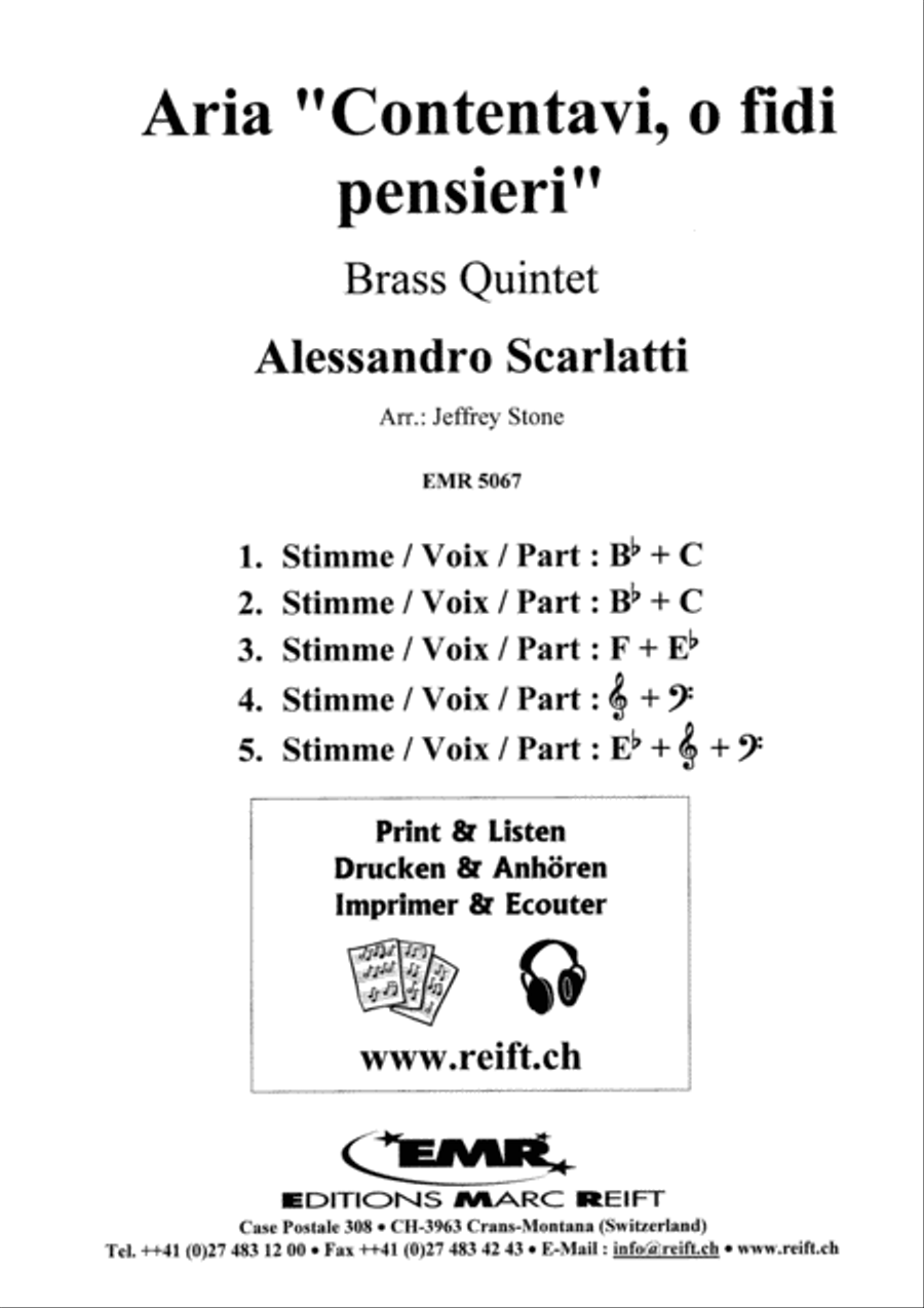 Aria Brass Quintet scores gallery preview page 2