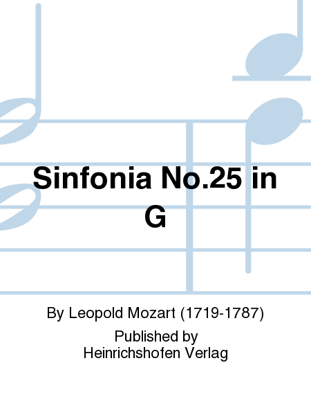 Sinfonia No. 25 in G