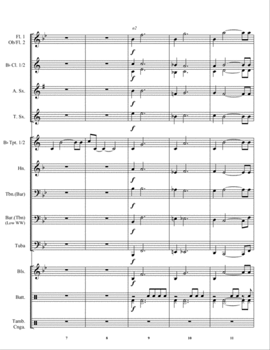 Leaps and Bounds Concert Band scores gallery preview page 4