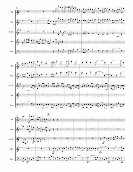 Opus 59, No. 2 for wind quintet image number null