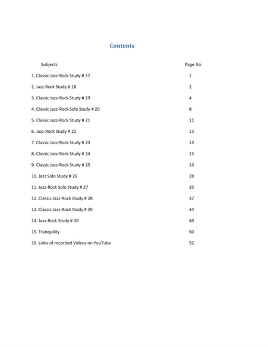 Sadip Shahi's Guitar Studies for Advanced Guitar Learners Large Ensemble scores gallery preview page 4