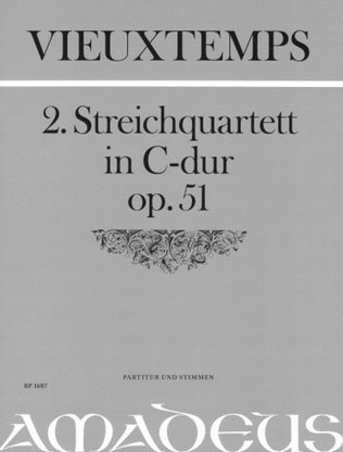 Book cover for 2. Streichquartett op. 51