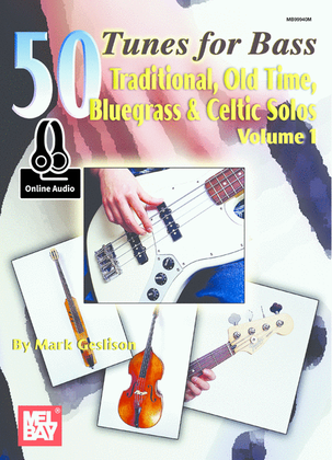 Book cover for 50 Tunes for Bass Volume 1