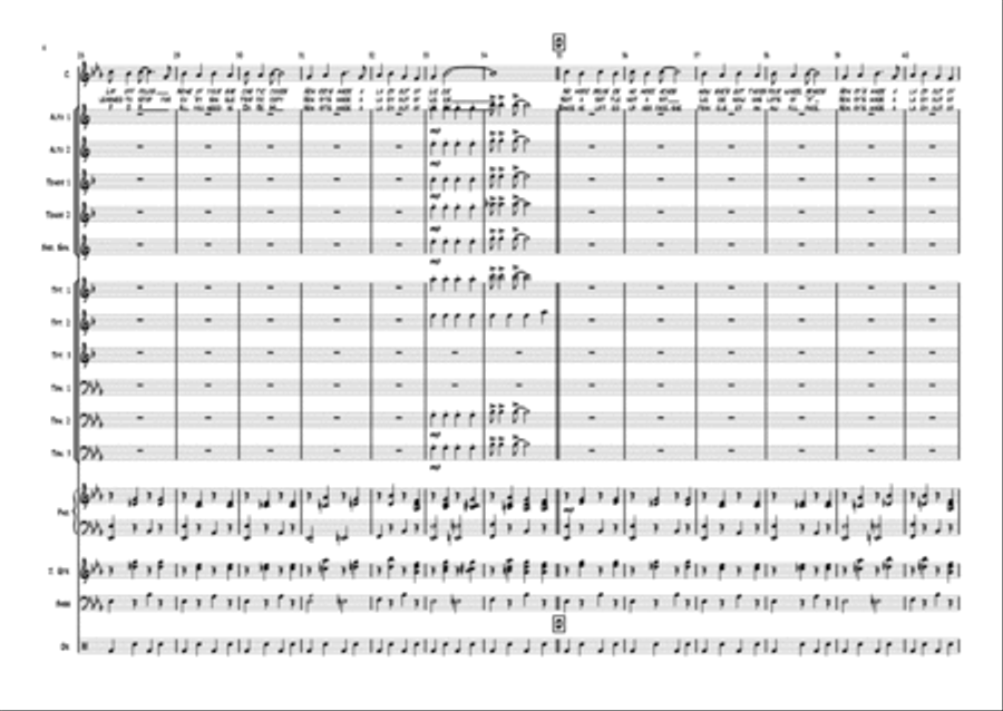 Henry's made a lady out of Lizzia Jazz Ensemble scores gallery preview page 4