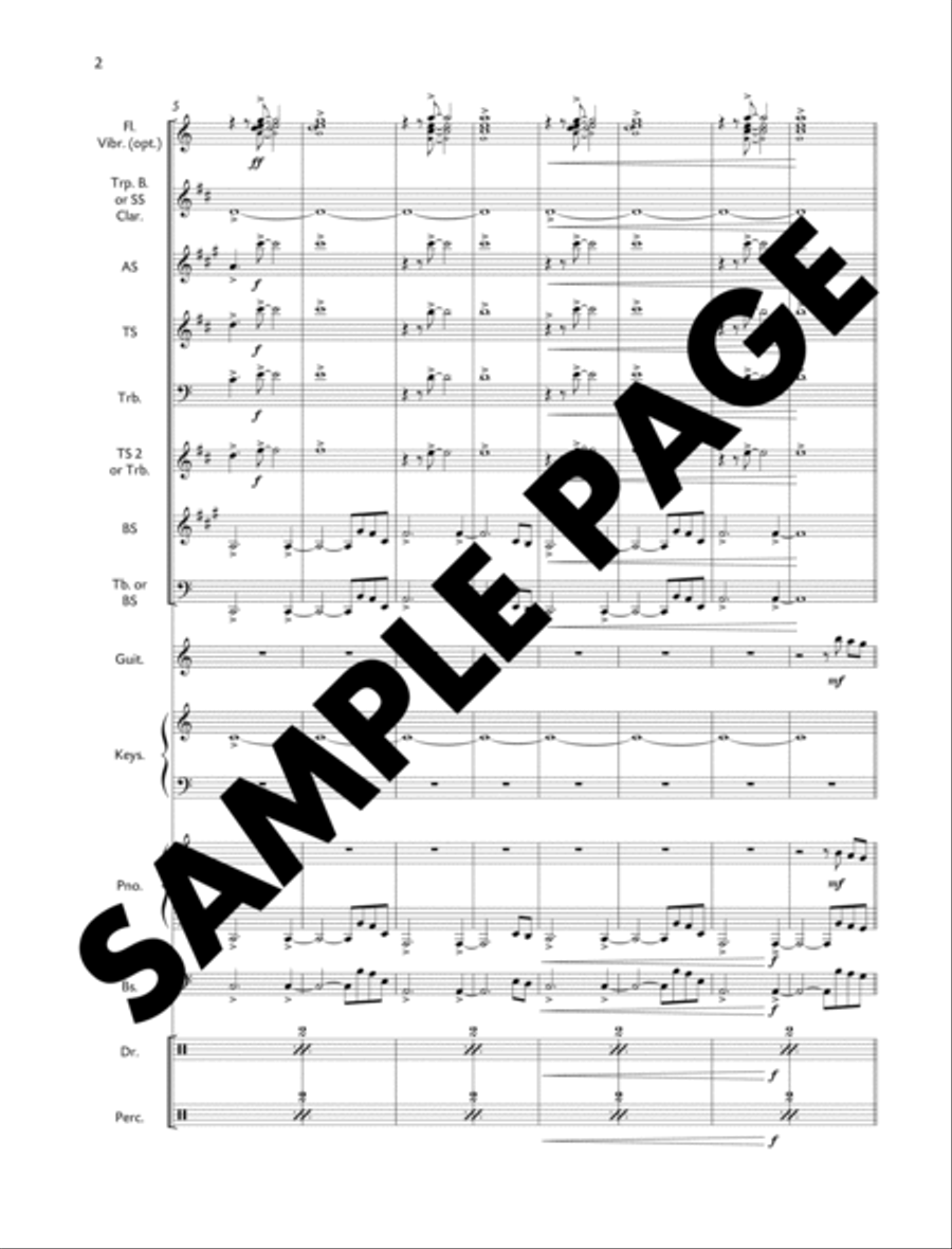 Lir Illir Big Band scores gallery preview page 3