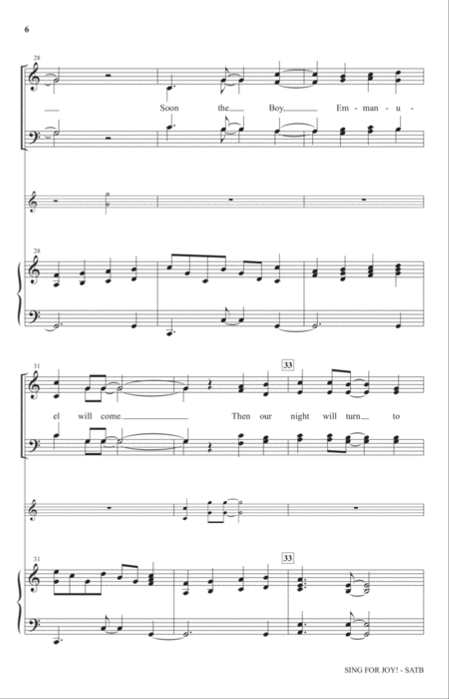 Sing For Joy! Sing For Joy! 4-Part scores gallery preview page 5