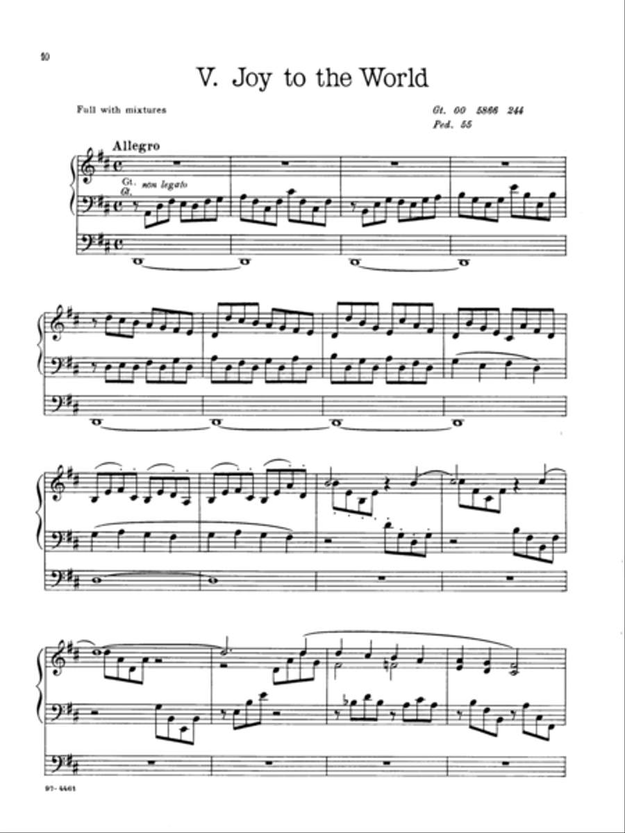 A Nativity Suite A Nativity Suite Organ scores gallery preview page 7
