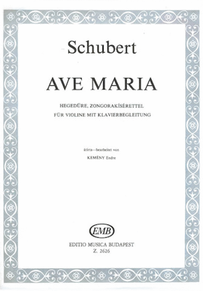 Ave Maria, Op. 52 No. 6