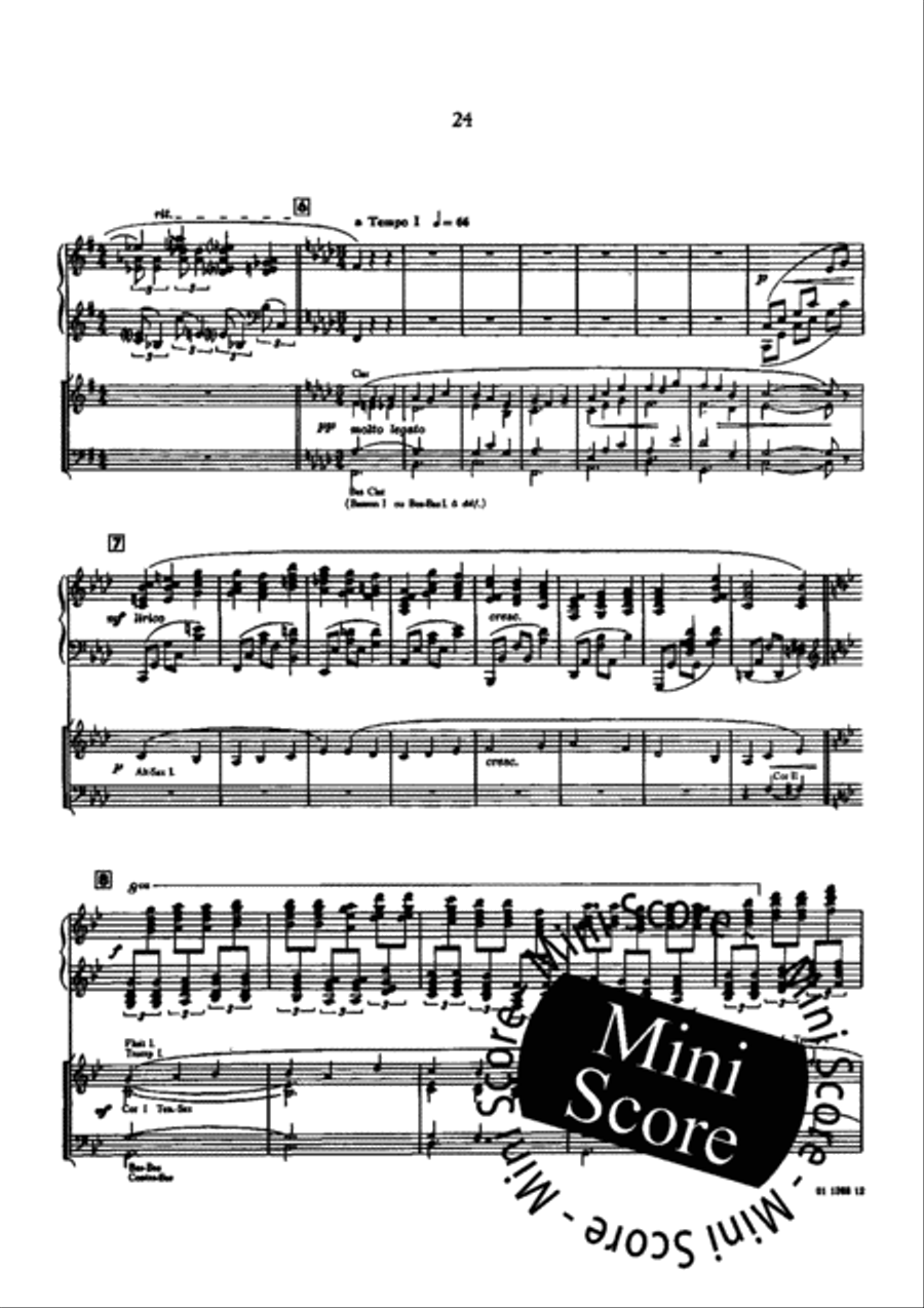 Parade Concerto Concert Band scores gallery preview page 27
