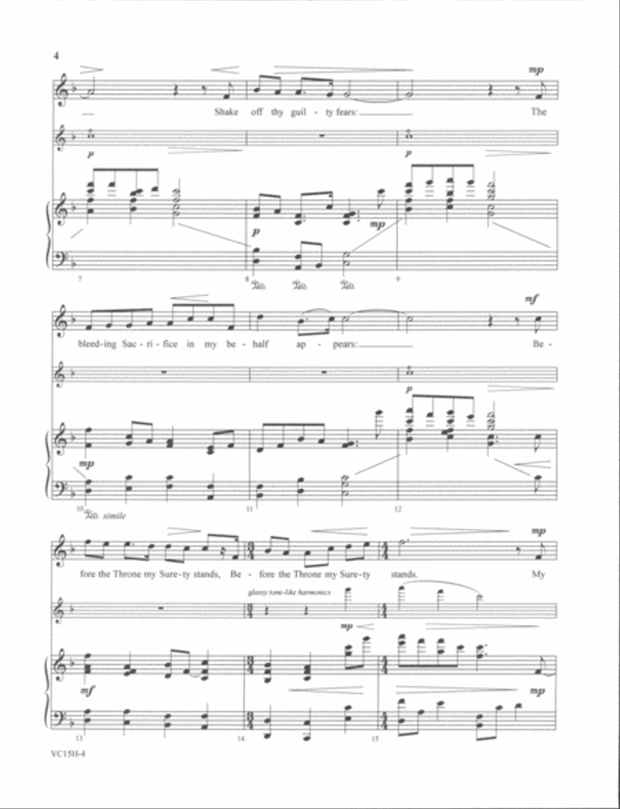 Sacred Solos of Dan Forrest - high voice High Voice scores gallery preview page 3