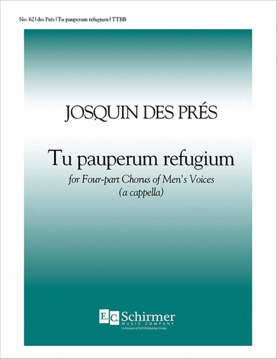 Tu pauperum refugium Tu pauperum refugium TTBB scores gallery preview page 1