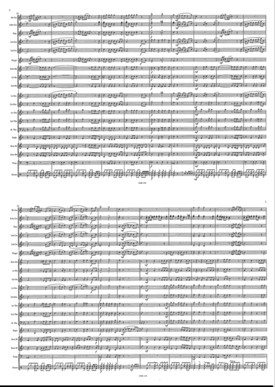 Bar-Rock Bar-Rock Brass Band scores gallery preview page 3