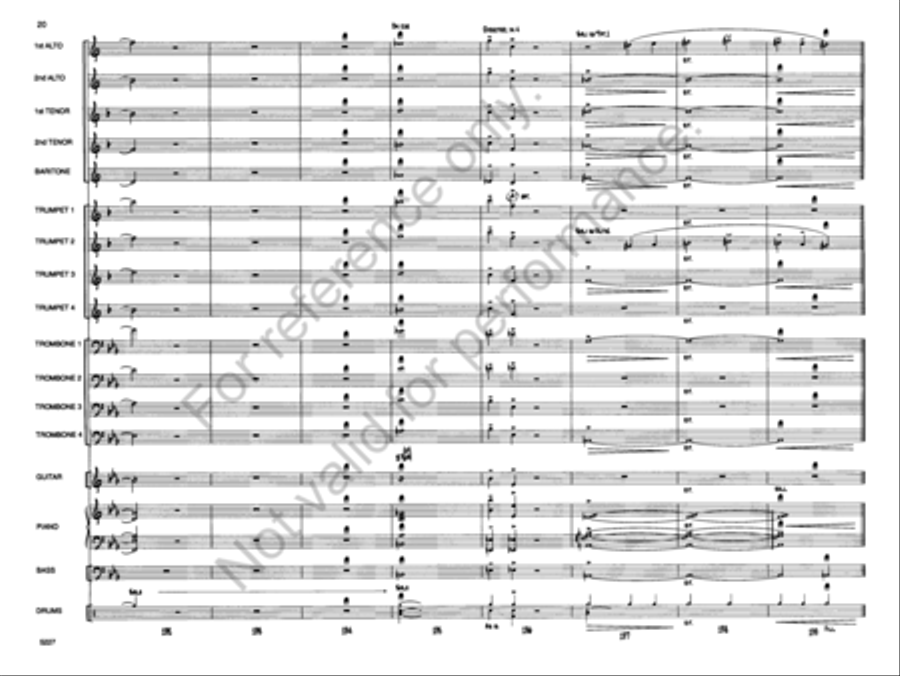 Avalon Avalon Jazz Ensemble scores gallery preview page 21