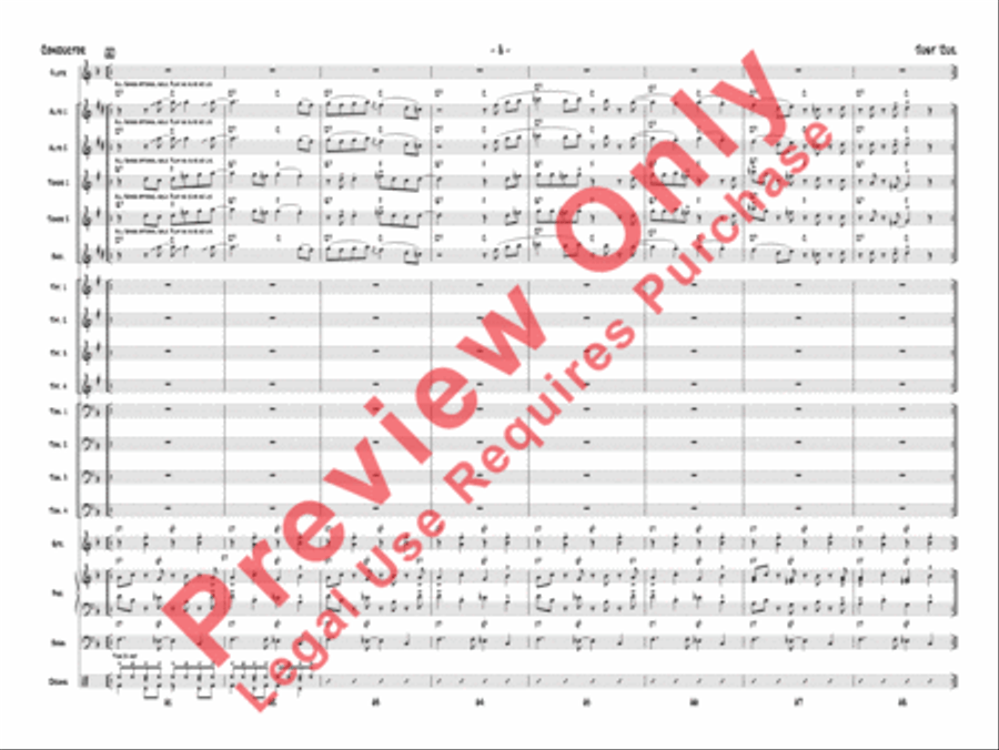 Just 'Cuz Just 'Cuz Jazz Ensemble scores gallery preview page 11