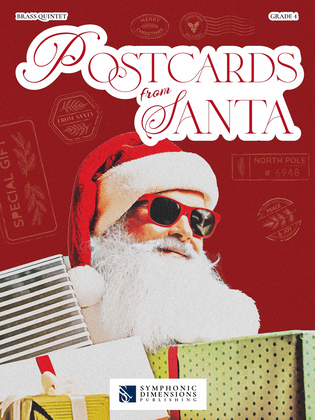 Book cover for Postcards From Santa