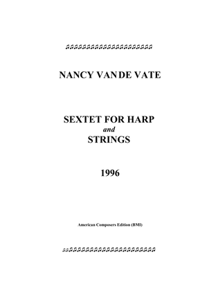 [Van de Vate] Sextet for Harp and Strings