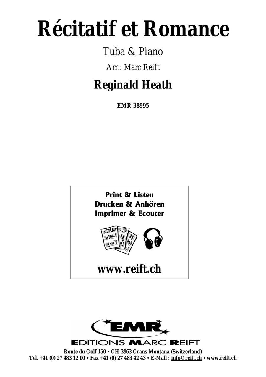 Recitatif et Romance