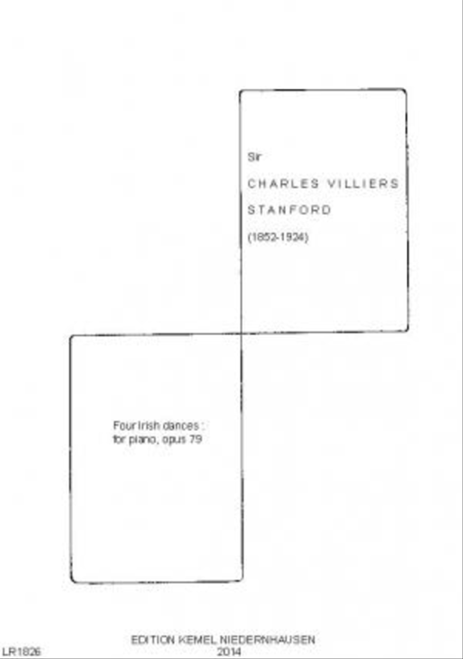 Four Irish dances Piano Solo scores gallery preview page 1