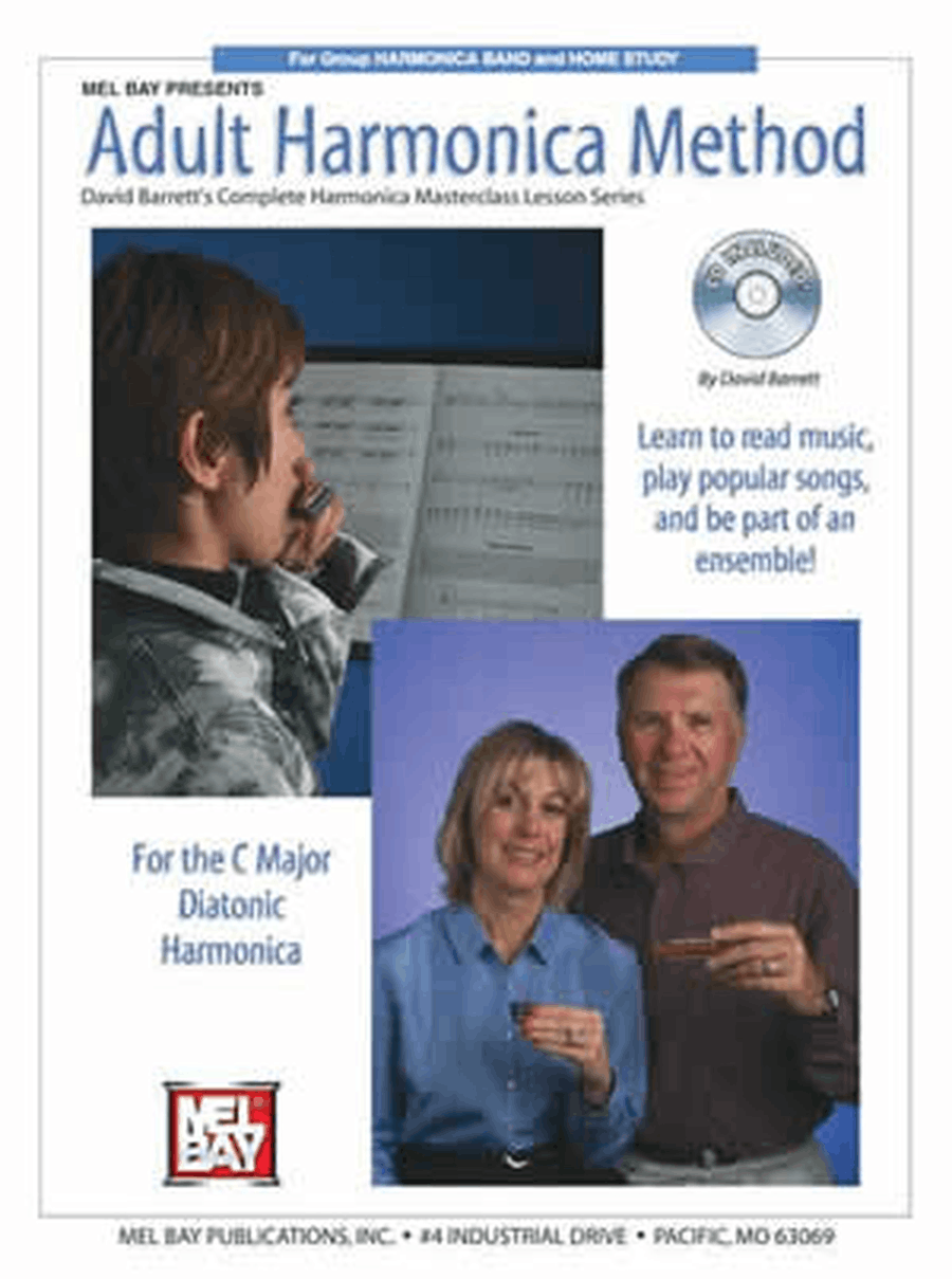 Adult Harmonica Method Harmonica scores gallery preview page 1