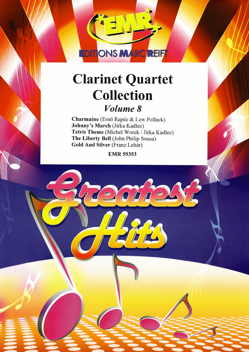 Clarinet Quartet Collection Volume 8 image number null
