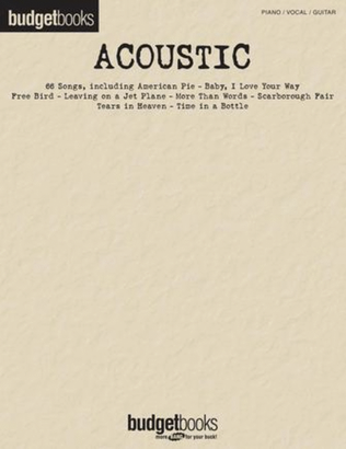 Book cover for Acoustic
