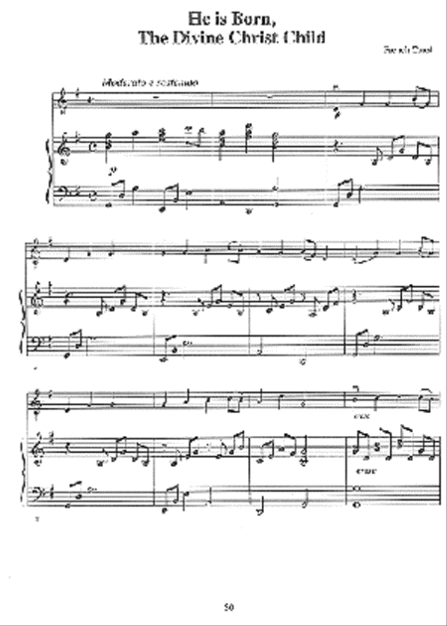 Christmas Melodies for Violin Solo Violin Solo scores gallery preview page 3
