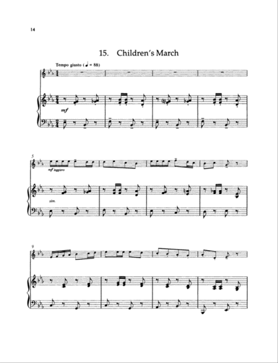 The Really Easy Oboe Book Piano Accompaniment scores gallery preview page 3